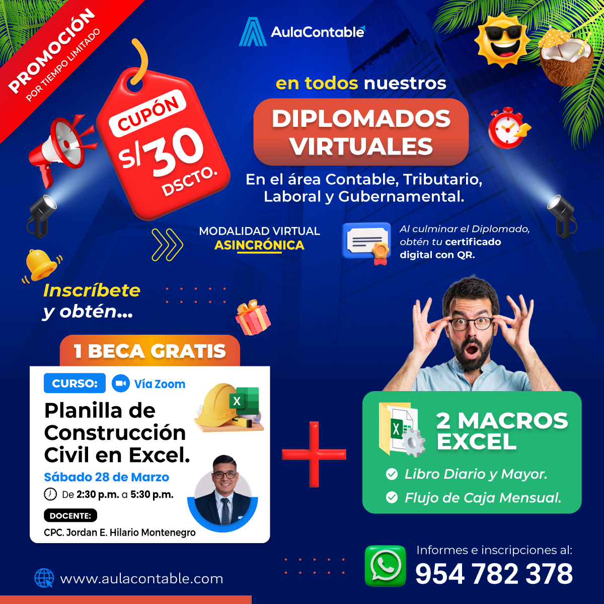 Banner asistente administrativo 24 Noviembre