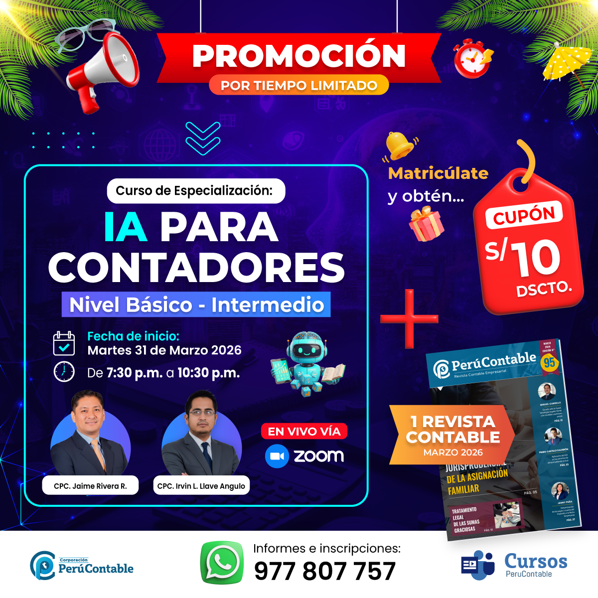 Banner  cursos virtuales contabilidad