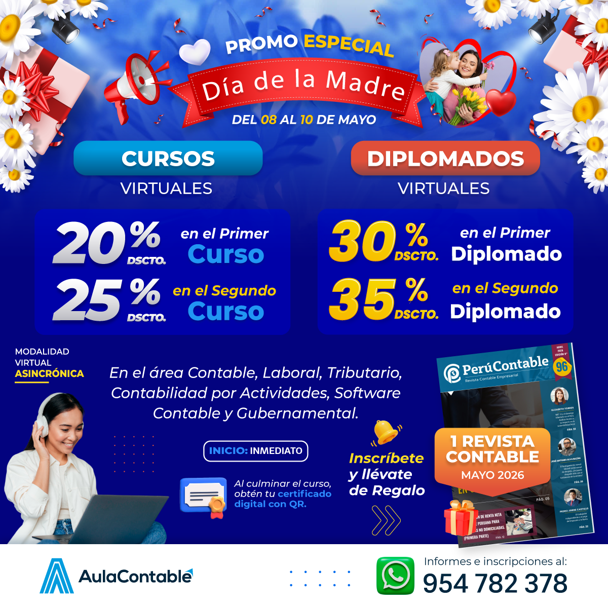 Banner  cursos virtuales contabilidad