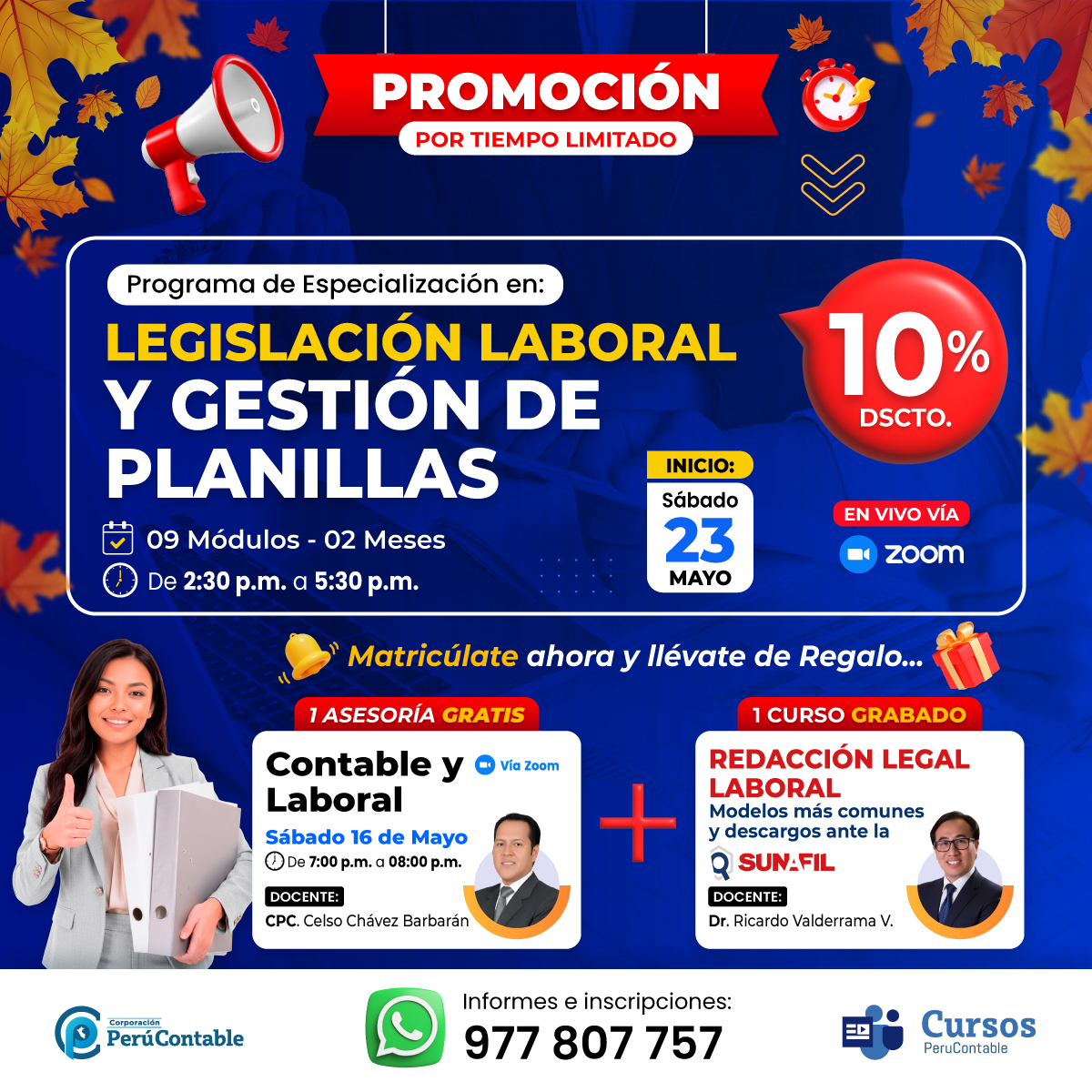 Banner  cursos virtuales contabilidad