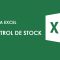 Plantilla excel - Control de stock