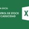 Plantilla excel: Control de stock y caducidades