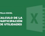 plantilla excel calculo participación utilidades