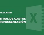 plantilla excel control gastos representacion