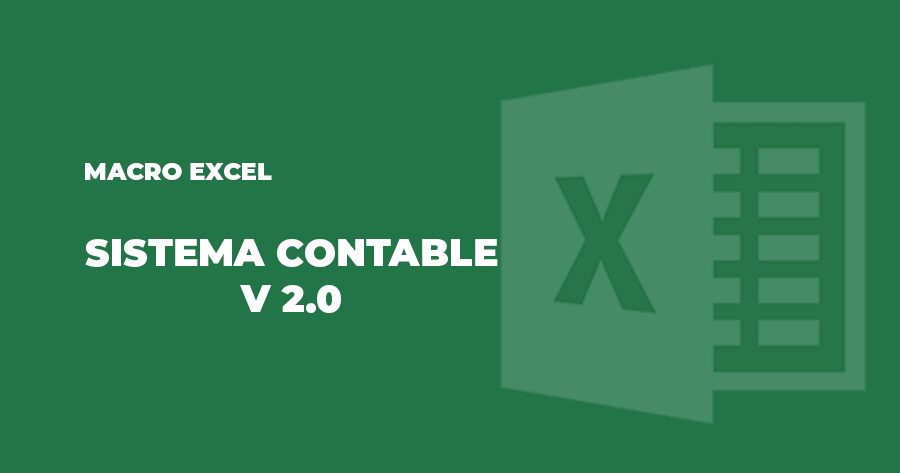 macro excel sistema contable