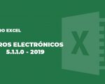 macro excel libros electronicos ple 2019
