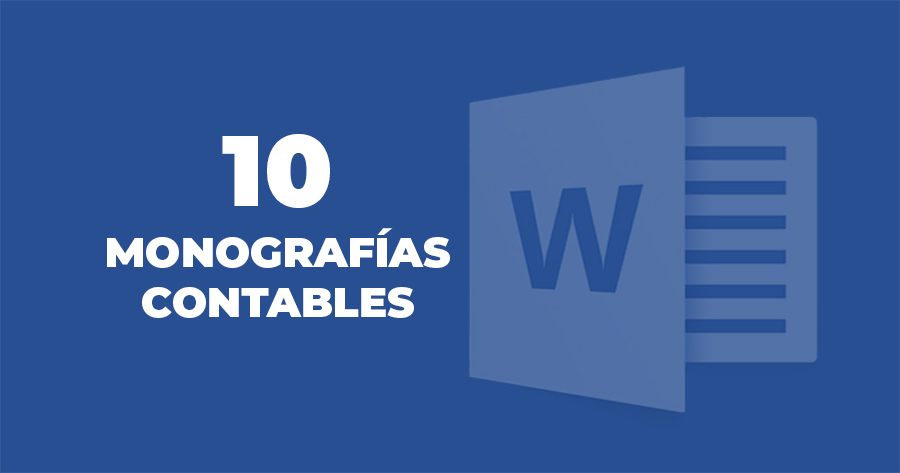 10 monografias contables