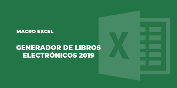 macro excel generador libros electronicos 2019