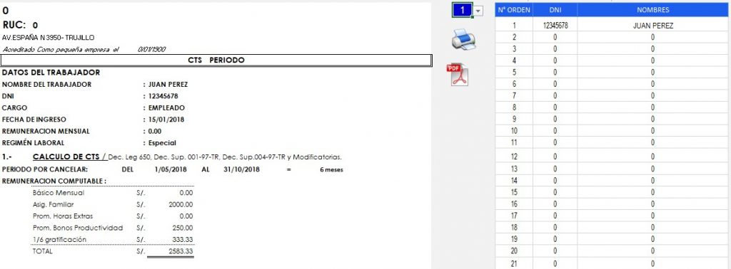 plantilla excel CTS