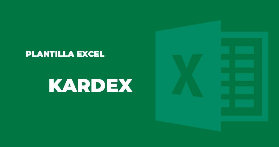 plantilla excel kardex