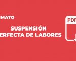formato suspension perfecta labores