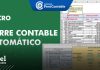 APLICATIVO MACRO: CIERRE CONTABLE AUTOMÁTICO (GRATIS) Macro Cierre contable automático
