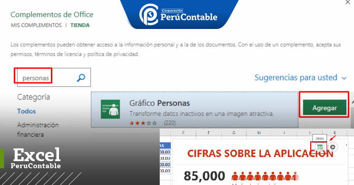COMPLEMENTO GRÁFICO DE PERSONAS EN EXCEL
