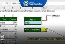 EL PODER DE LA FUNCIÓN BDCONTARA EL PODER DE LA FUNCIÓN BDCONTARA