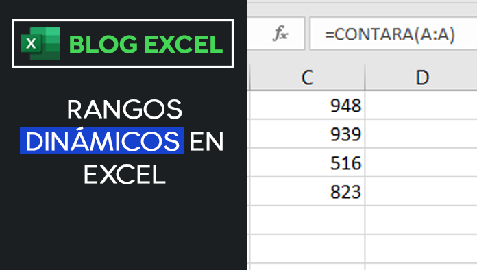 RANGOS DINÁMICOS EN EXCEL