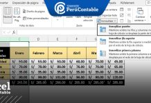Como inmovilizar columnas en excel Como inmovilizar columnas en excel