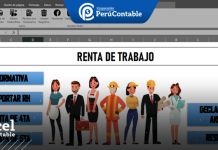 Macro para el Cálculo del Impuesto a la Renta de 4ta y 5ta Categoría MACRO RENTA DE TRABAJO