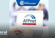 Guía para declaración de AFP (AFP NET)
